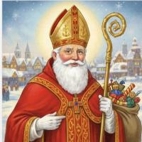 a st nicholas greeting 